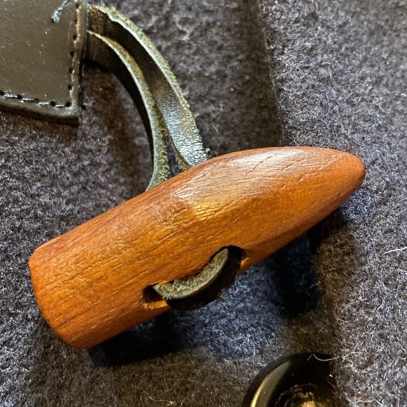 APC WOOL COAT - MEN’S MEDIUM - NAVY BLUE - Picture 2 of 5